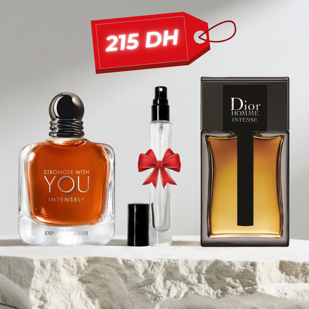 Intensely + Dior Homme Intense + Gratuit (10ml)