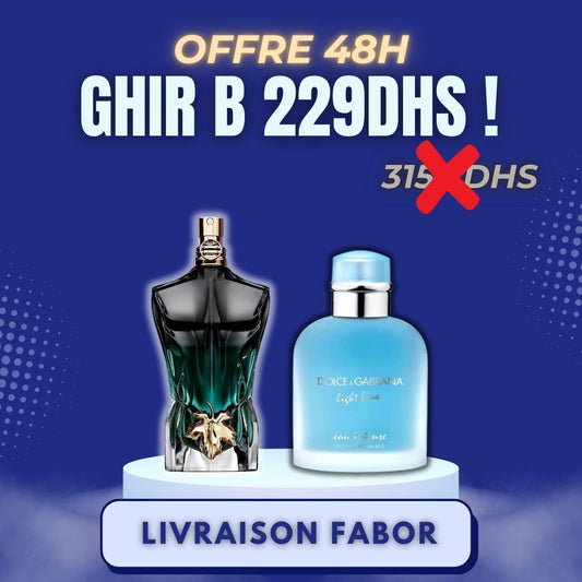 Offre 48H + Livraison Gartuite 229DHS