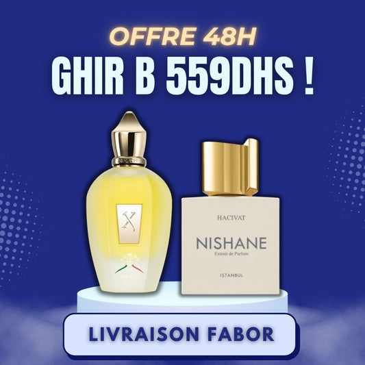 Offre 48H + Livraison Gartuite 529DHS