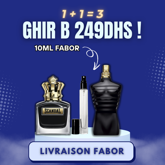Scandal le Parfum + Le Male le Parfum + Gartuit (10ml)