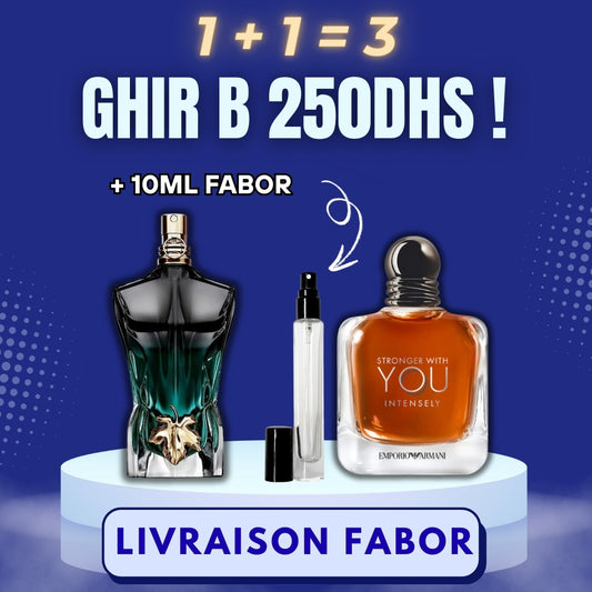 Le Beau le Parfum + Intensely + Gartuit (10ml)